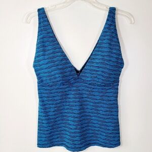 Aqua Soleil Tankini Swim Top